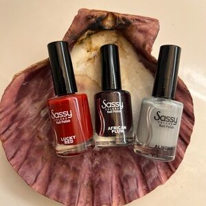 Sassy Colors Nail Polish Trio